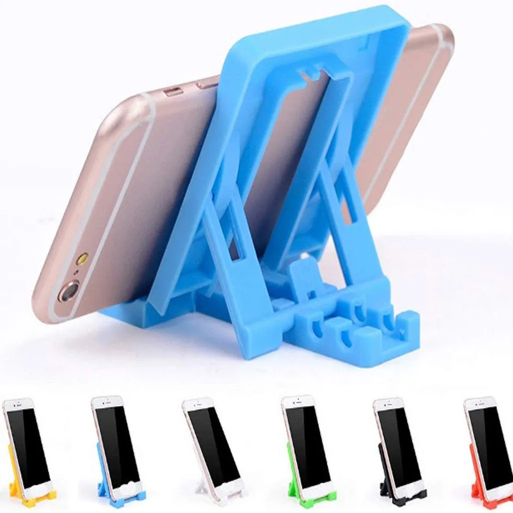 0610 Adjustable 4 Steps Foldable Mobile Stand Holder (1 pc)