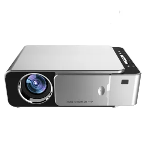1080P LCD Mini Theater Projector | 3500 Lumens | Silver