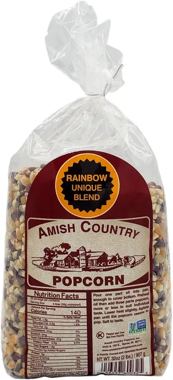 2lb Bag of Rainbow Popcorn