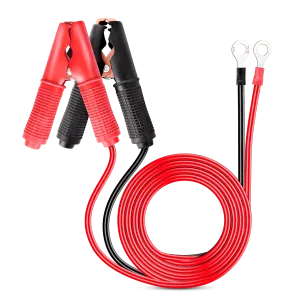 2Pcs 30A Alligator Clips