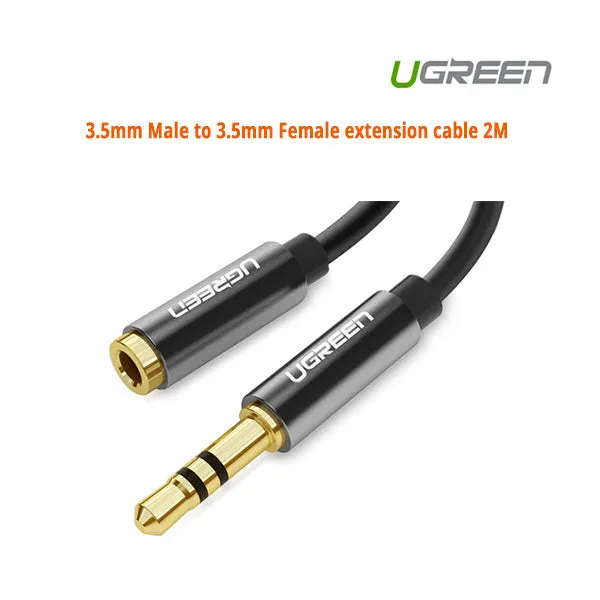 3.5mm Male to 3.5mm Female Extension Cable | 2M (10594)