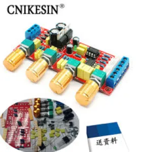 CNIKESIN diy HIFI Enthusiast Tone plate NE5532 Level board power amplifier front board before bulk, diy electronic suite