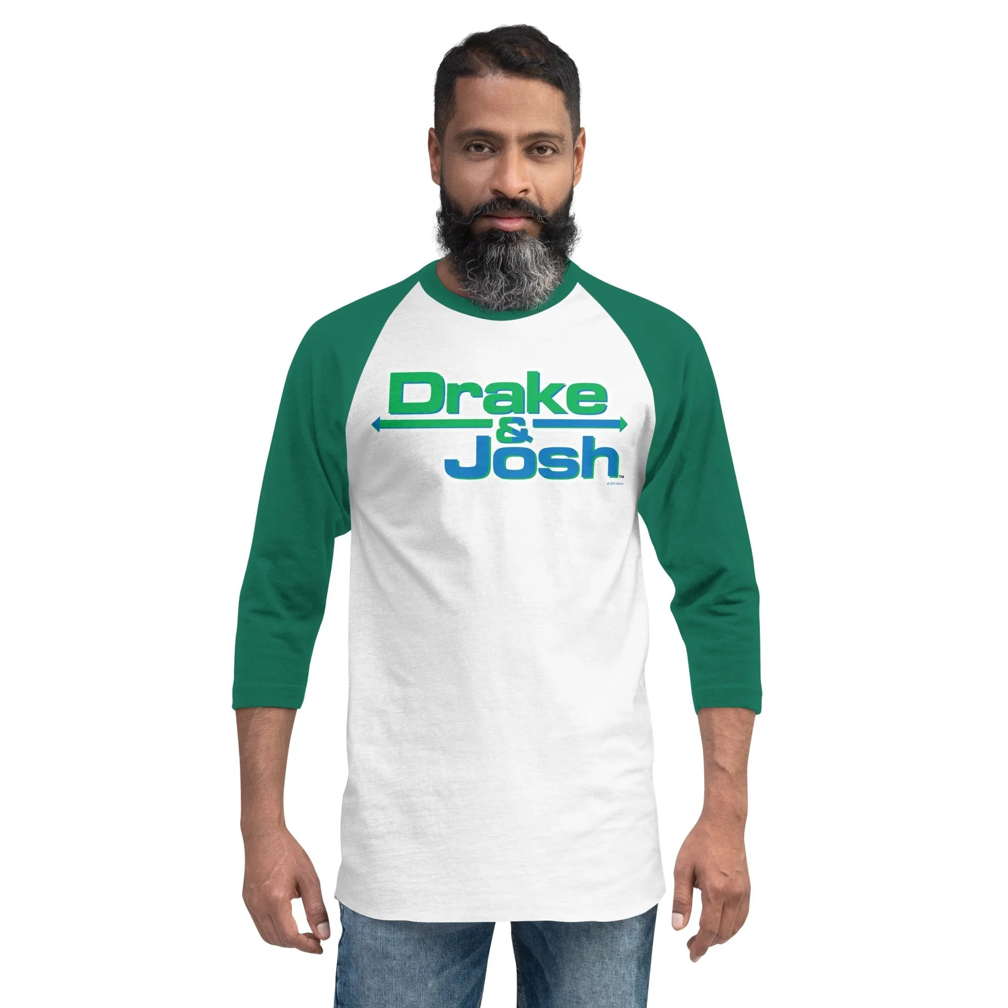Drake & Josh Logo Adult 3/4 Raglan Shirt