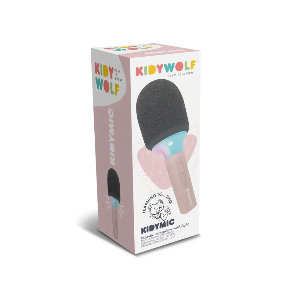 Kidywolf Karaoke Microphone- Pink
