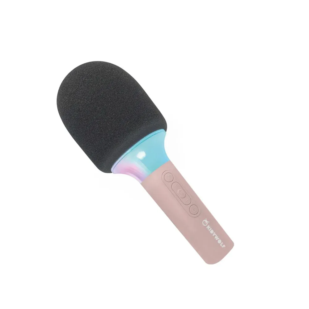 Kidywolf Karaoke Microphone- Pink