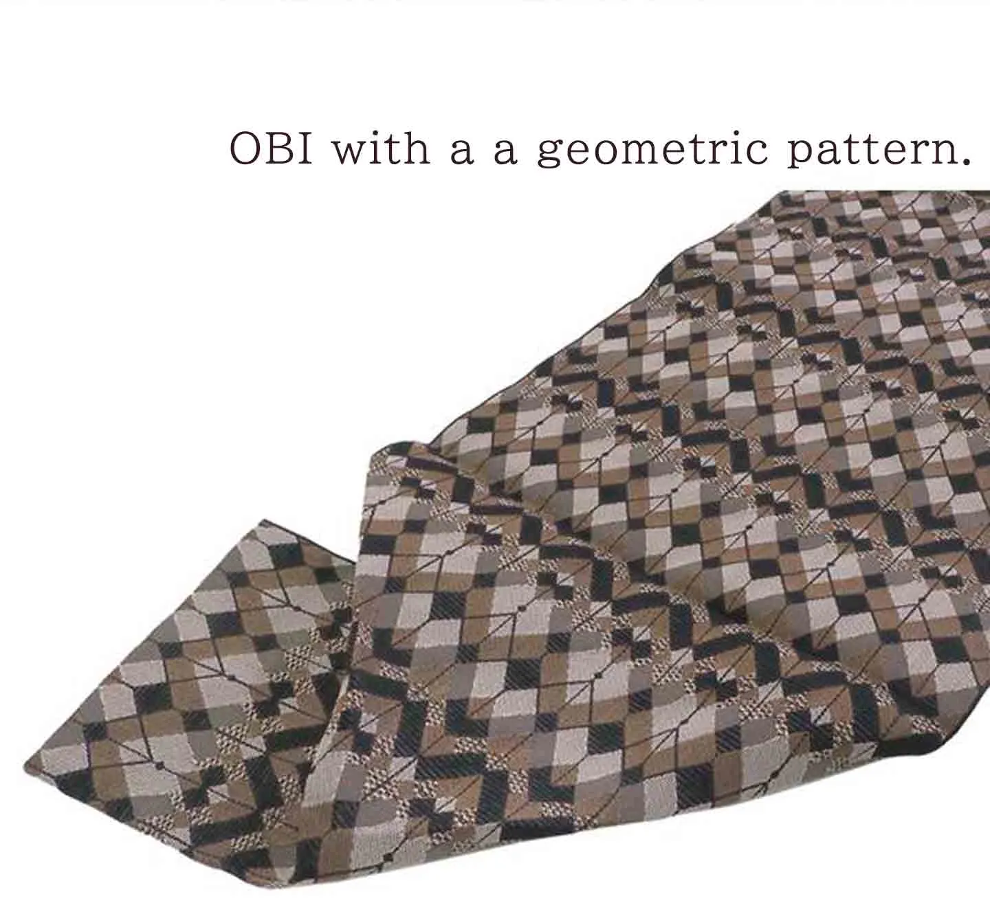 Kimono 4 Piece Coordinate Set / Kimono, Obi, Obi-age, Obi-jime / tailored L Size/navy cherry blossom pattern