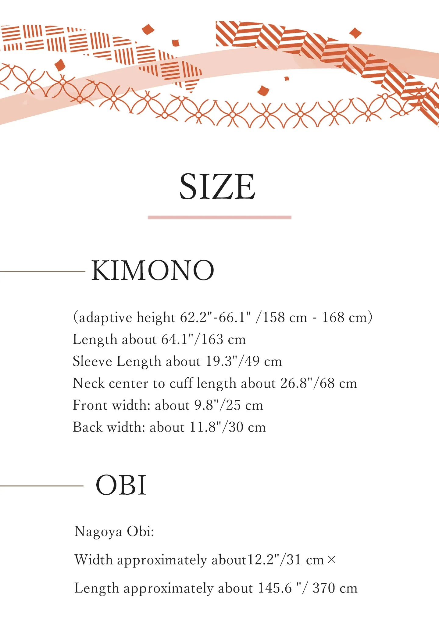 Kimono 4 Piece Coordinate Set / Kimono, Obi, Obi-age, Obi-jime / tailored L Size/white flowers