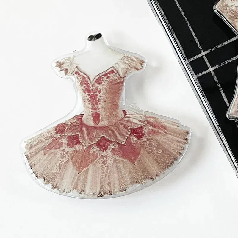Korea Cute Ballet Shoes Bracket Phone Grip Tok TuTu Skirt Griptok Holder for IPhone Samsung Universal Accessories Socket Holder
