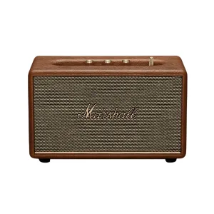 Marshall Acton III Bluetooth Speaker  Gen 3 with Wider Stereo Sound, Dynamic Loudness & Sustainable Design  Brown