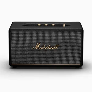 Marshall Stanmore III Bluetooth Speaker  Gen 3 with Wider Stereo Sound, Bluetooth 5.2 & Sustainable Design  Black