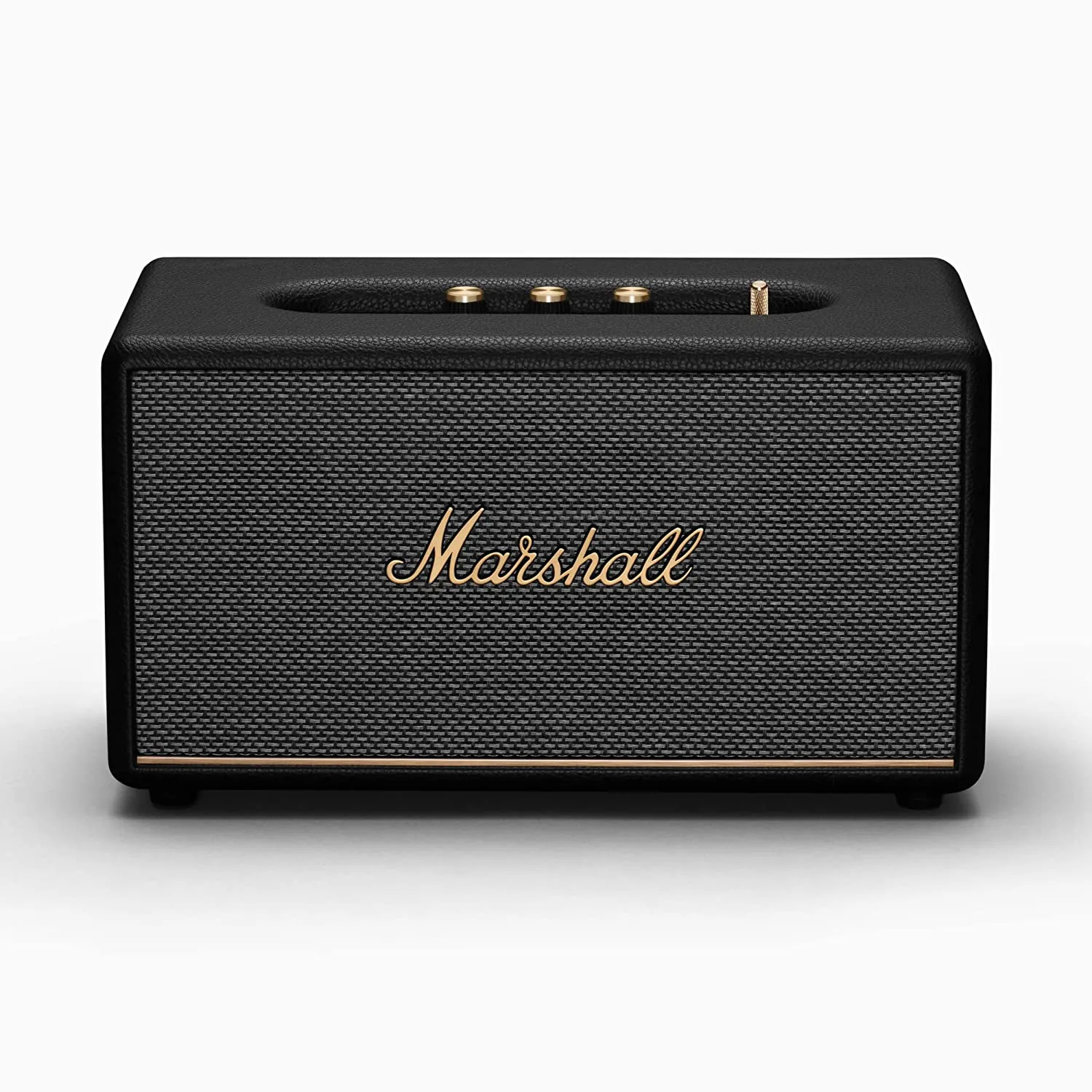 Marshall Stanmore III Bluetooth Speaker  Gen 3 with Wider Stereo Sound, Bluetooth 5.2 & Sustainable Design  Black