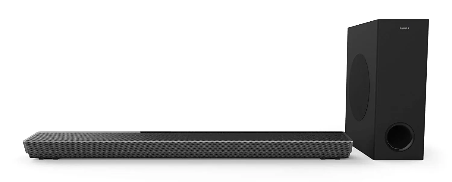 Philips Audio TAPB603 3.1CH 320W Dolby Atmos Soundbar with Wireless Subwoofer (Black) Open Box