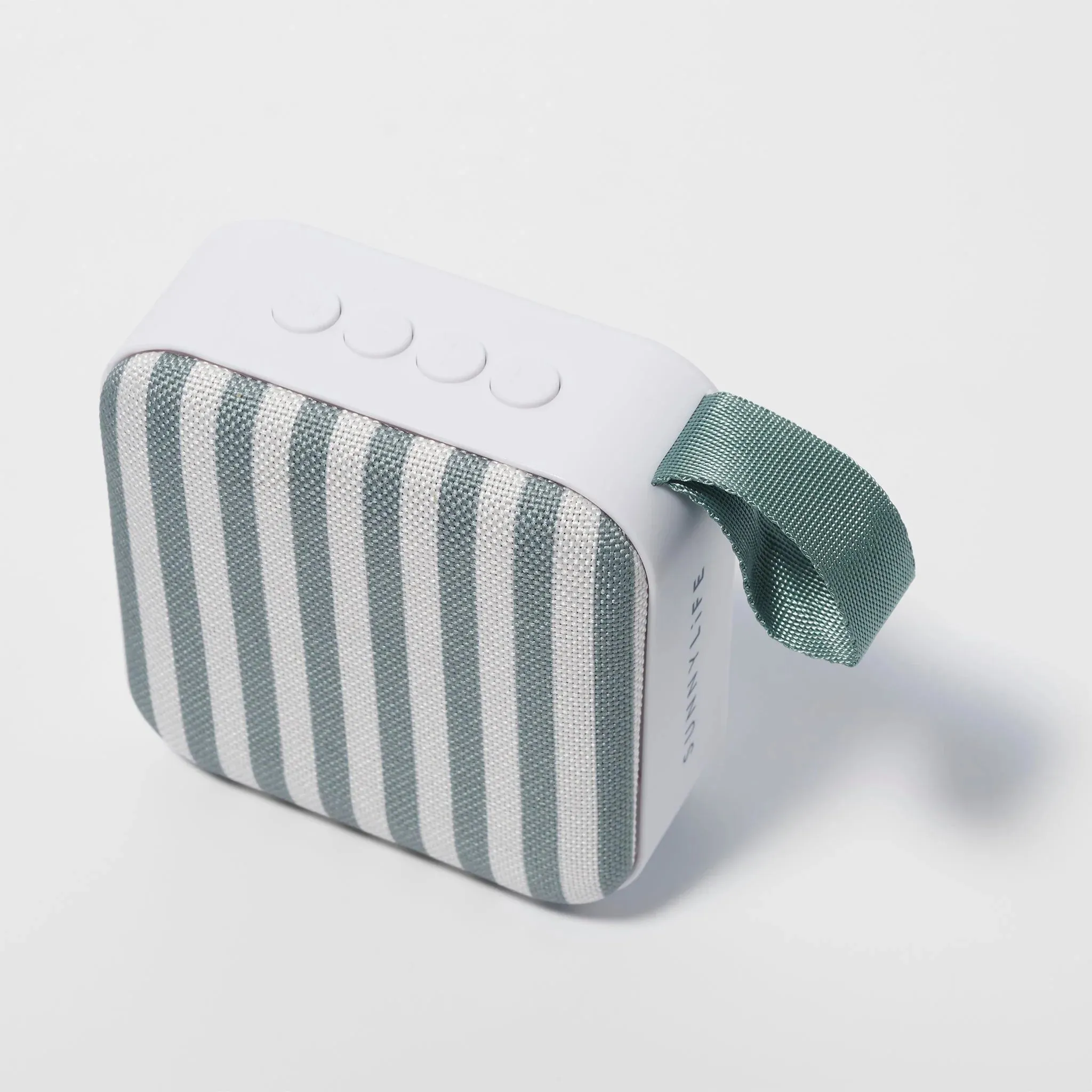 Portable Travel Speaker (The Vacay Olive Stripe)