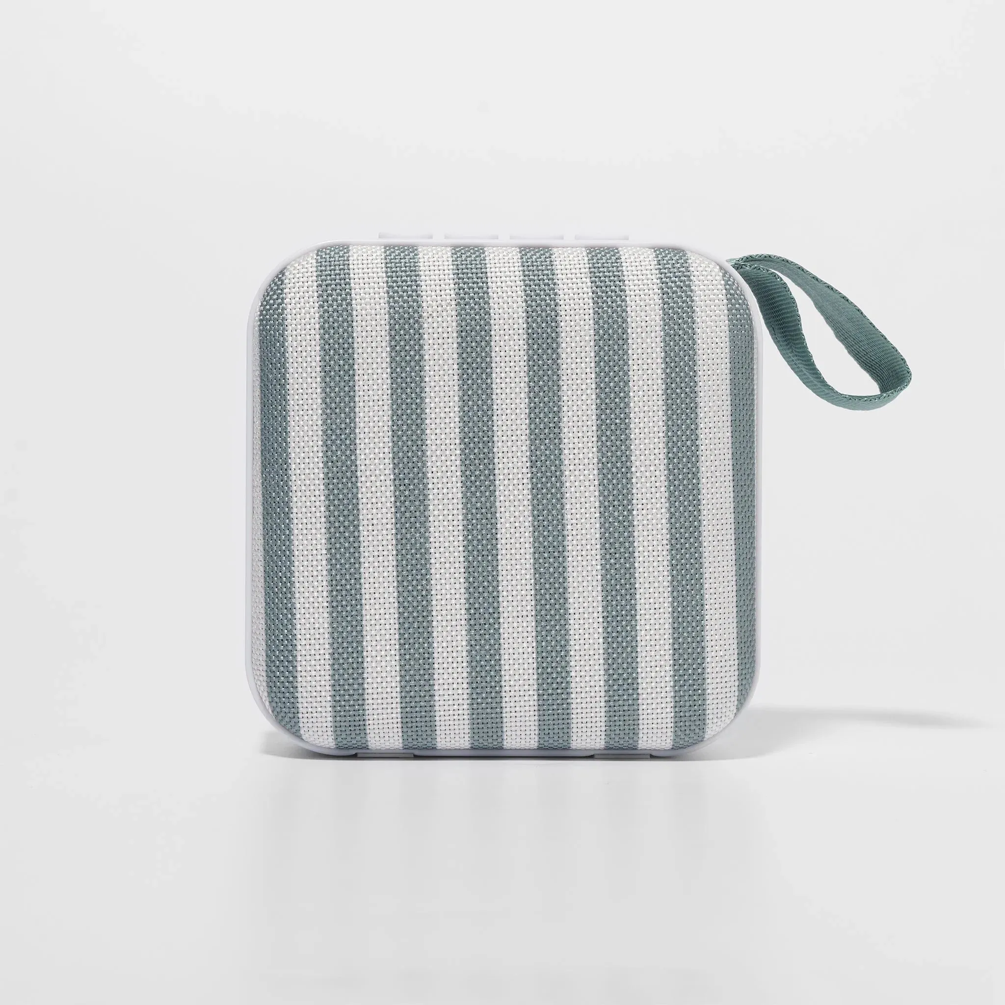 Portable Travel Speaker (The Vacay Olive Stripe)