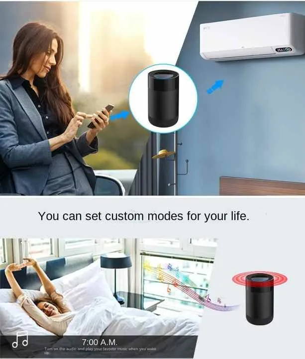 smart speaker . مكبر صوت ذكي