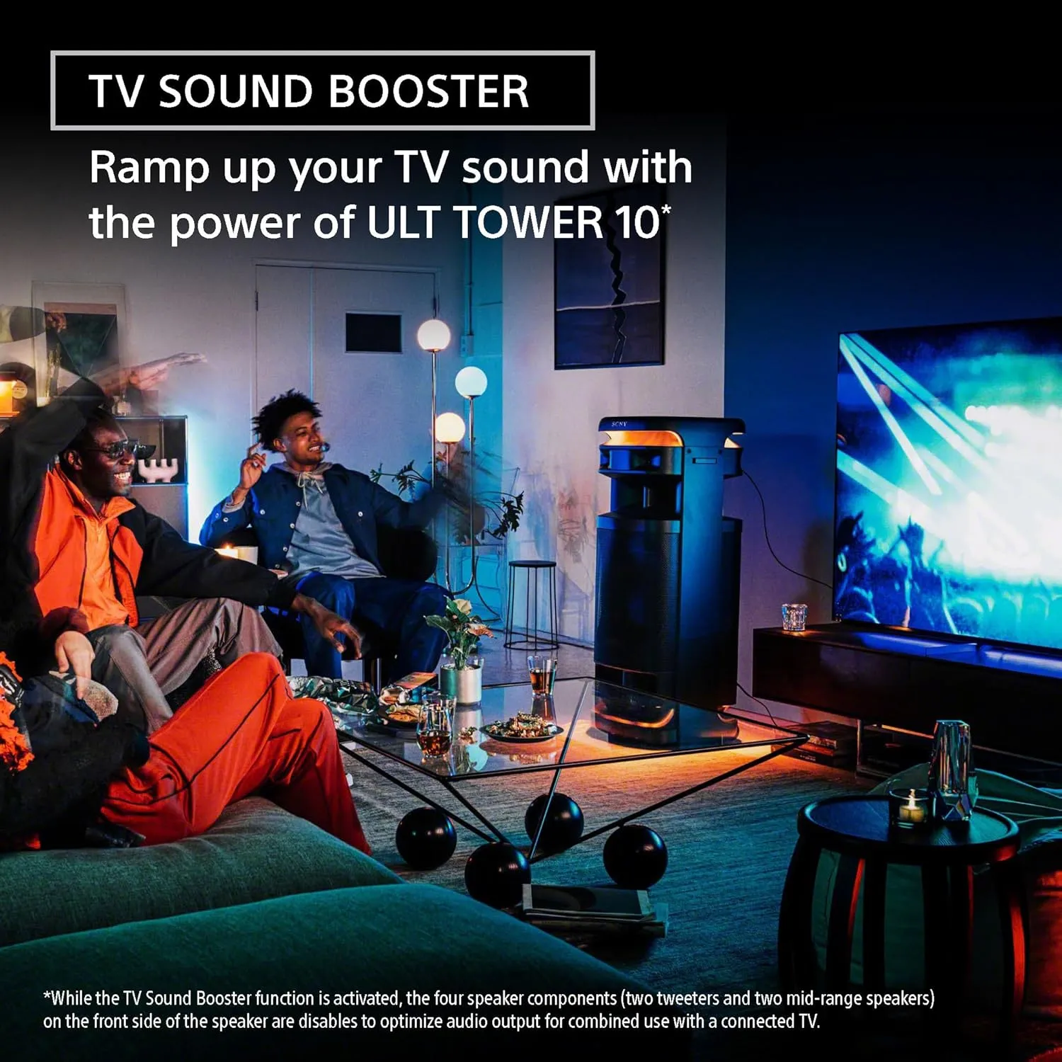 SONY SRSULT1000/C2 ULT Tower 10 Party Speaker with ULT Button(2 Modes)